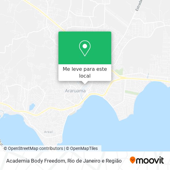 Academia Body Freedom mapa