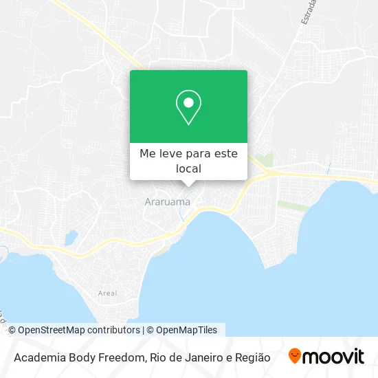 Academia Body Freedom mapa