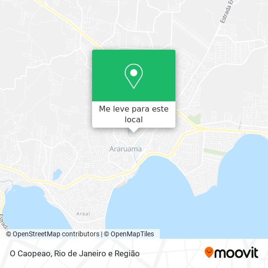 O Caopeao mapa