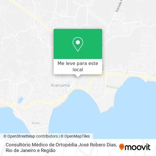 Consultório Médico de Ortopédia José Robero Dias mapa