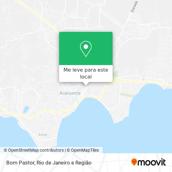 Bom Pastor mapa