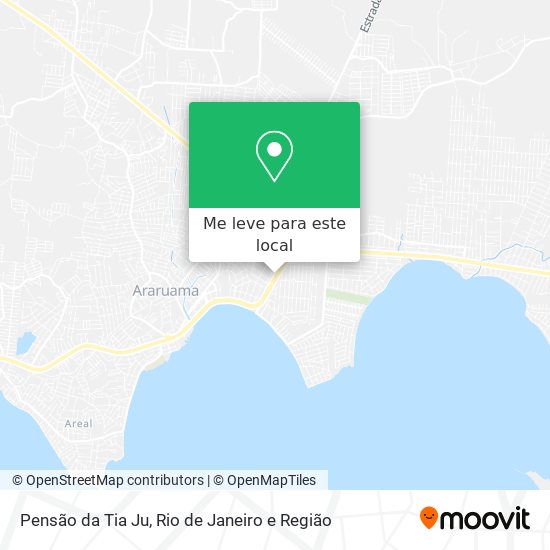 Pensão da Tia Ju mapa