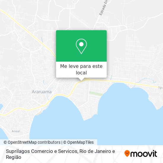 Suprilagos Comercio e Servicos mapa