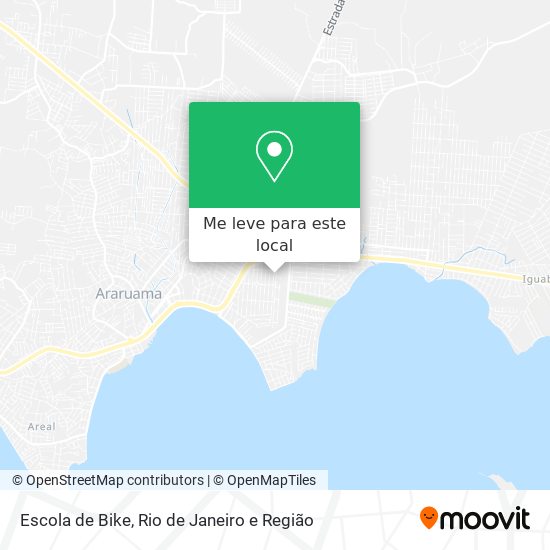 Escola de Bike mapa