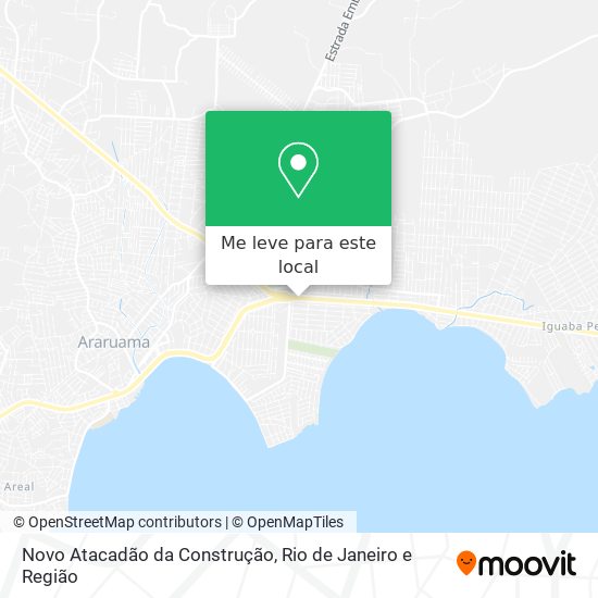 Novo Atacadão da Construção mapa