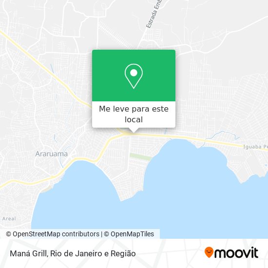 Maná Grill mapa