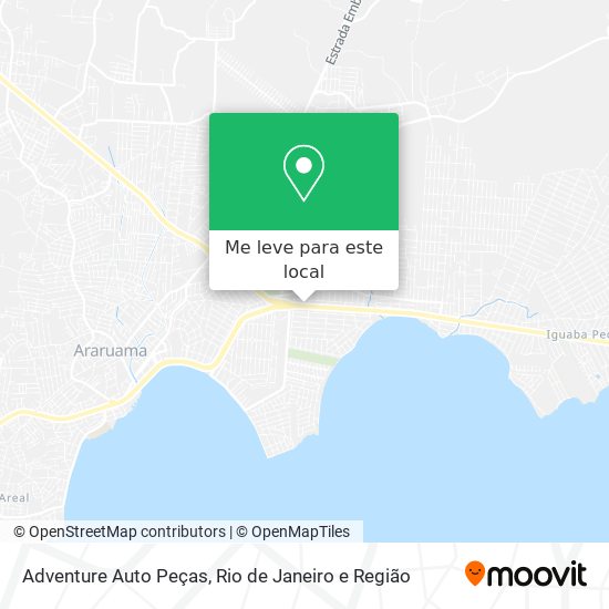 Adventure Auto Peças mapa