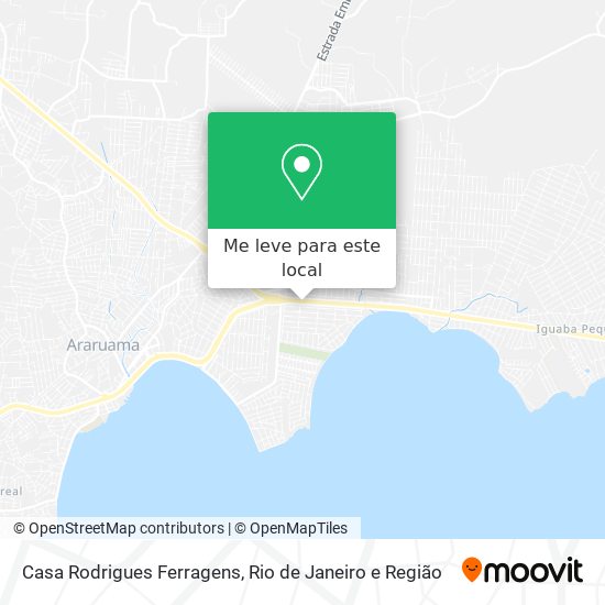 Casa Rodrigues Ferragens mapa