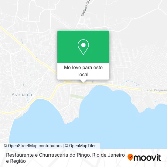 Restaurante e Churrascaria do Pingo mapa
