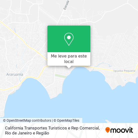 California Transportes Turisticos e Rep Comercial mapa