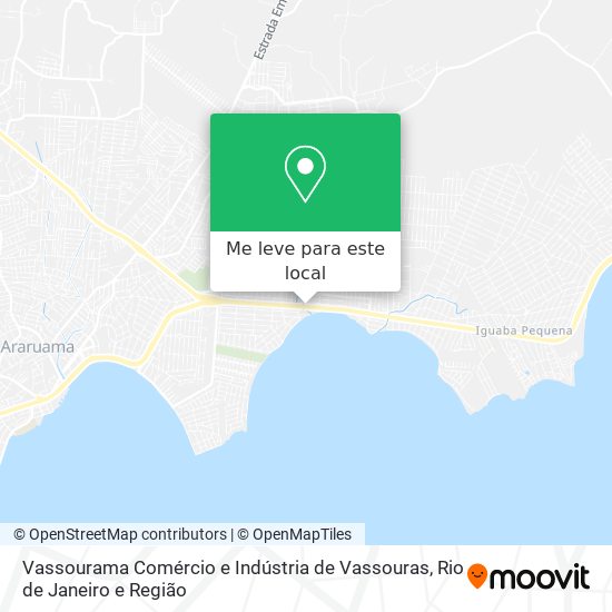 Vassourama Comércio e Indústria de Vassouras mapa