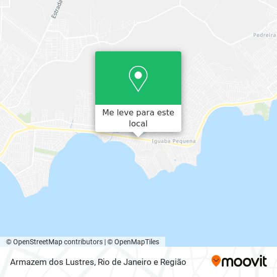 Armazem dos Lustres mapa