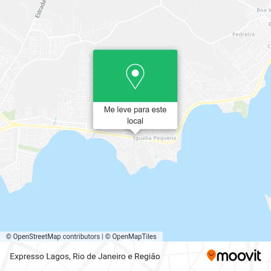 Expresso Lagos mapa