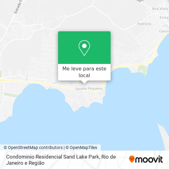 Condominio Residencial Sand Lake Park mapa