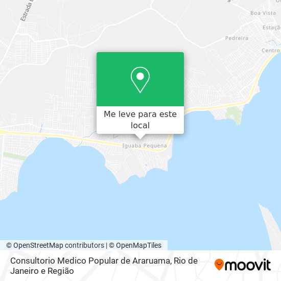 Consultorio Medico Popular de Araruama mapa