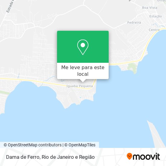 Dama de Ferro mapa