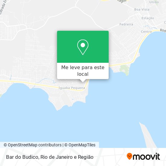 Bar do Budico mapa