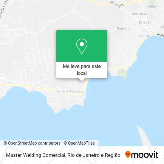 Master Welding Comercial mapa