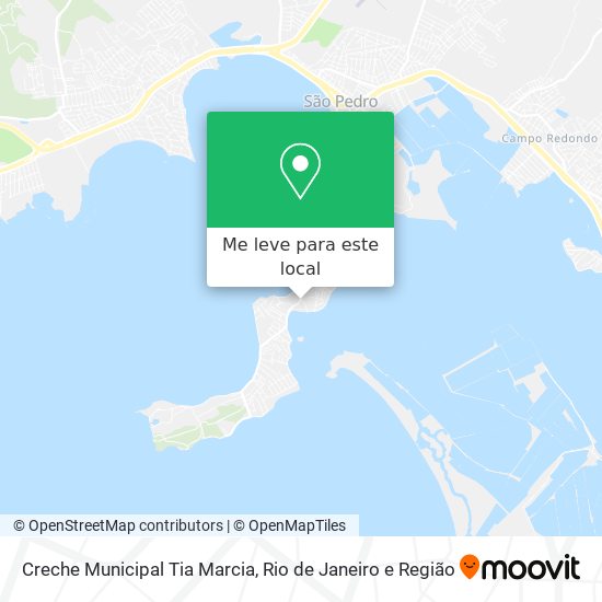 Creche Municipal Tia Marcia mapa