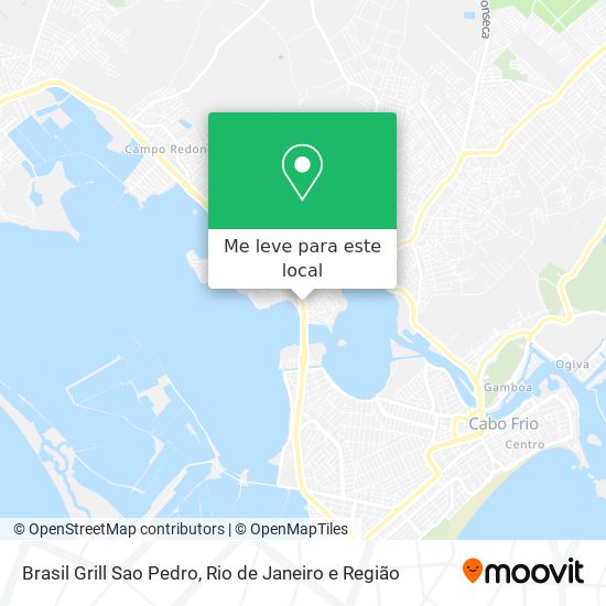 Brasil Grill Sao Pedro mapa