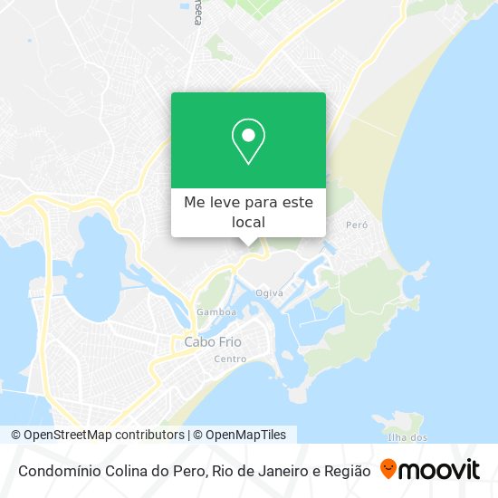 Condomínio Colina do Pero mapa