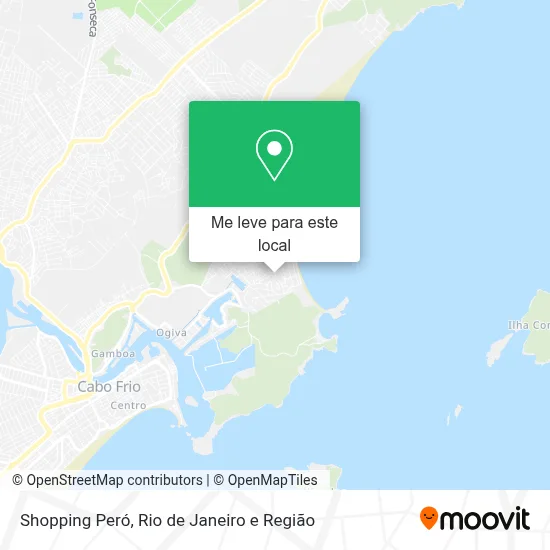 Shopping Peró mapa