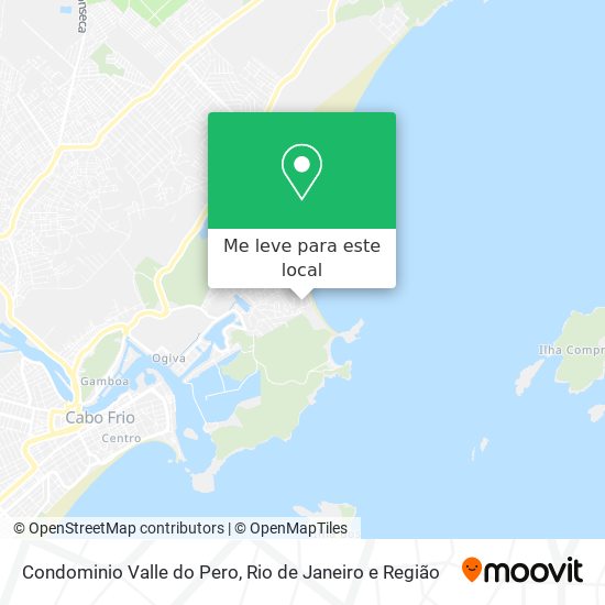 Condominio Valle do Pero mapa