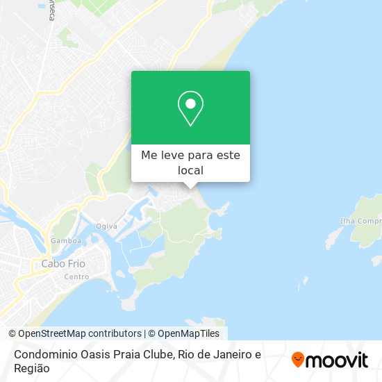 Condominio Oasis Praia Clube mapa