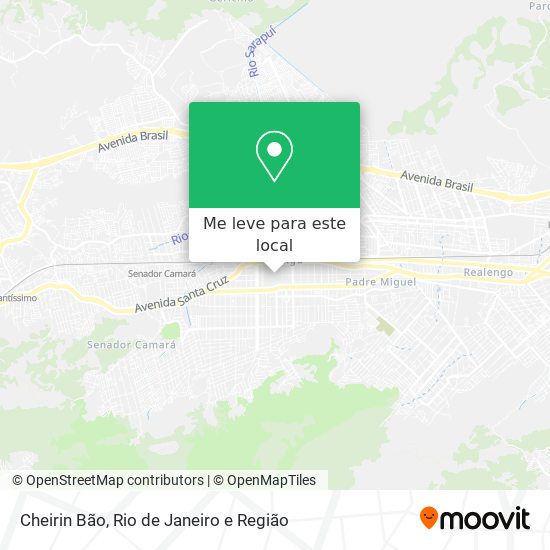 Cheirin Bão mapa