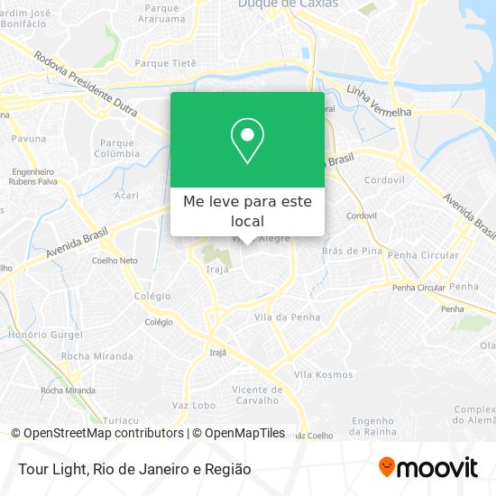Tour Light mapa