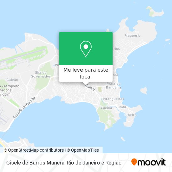 Gisele de Barros Manera mapa