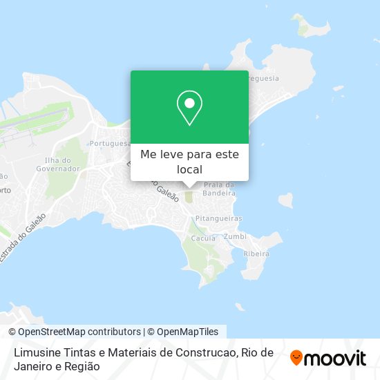 Limusine Tintas e Materiais de Construcao mapa