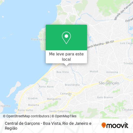 Central de Garçons - Boa Vista mapa