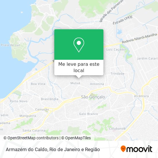 Armazém do Caldo mapa