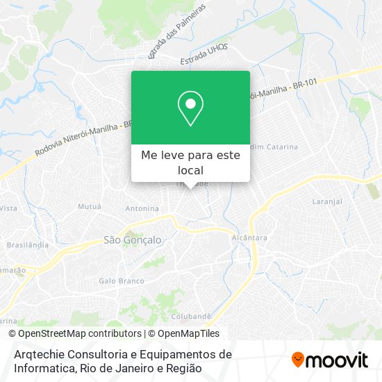 Arqtechie Consultoria e Equipamentos de Informatica mapa