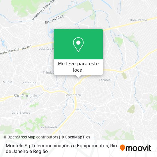 Montele Sg Telecomunicações e Equipamentos mapa