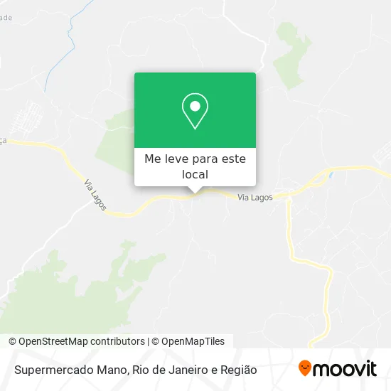 Supermercado Mano mapa