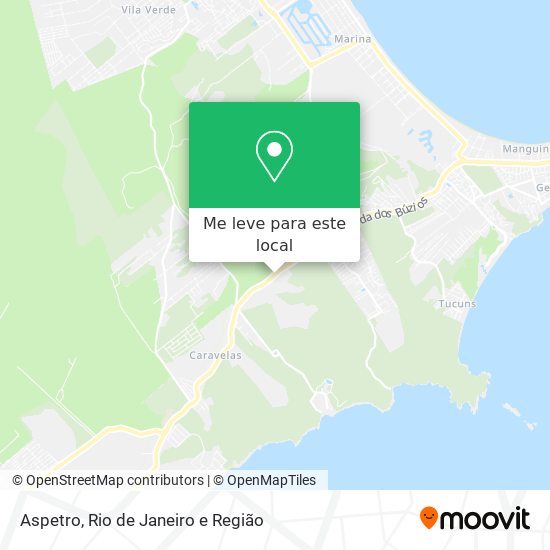 Aspetro mapa