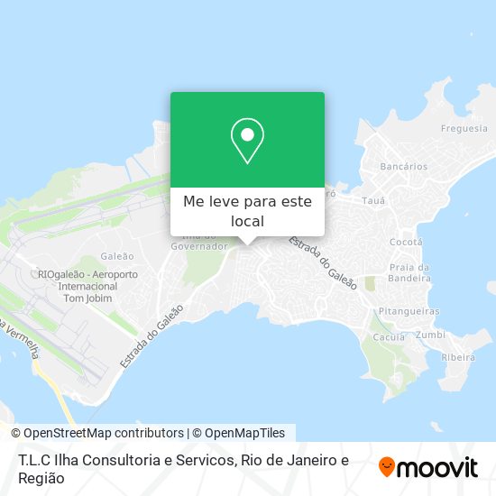 T.L.C Ilha Consultoria e Servicos mapa