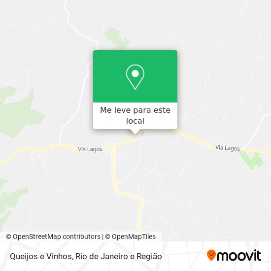 Queijos e Vinhos mapa