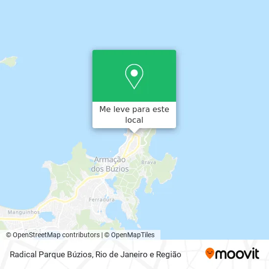 Radical Parque Búzios mapa