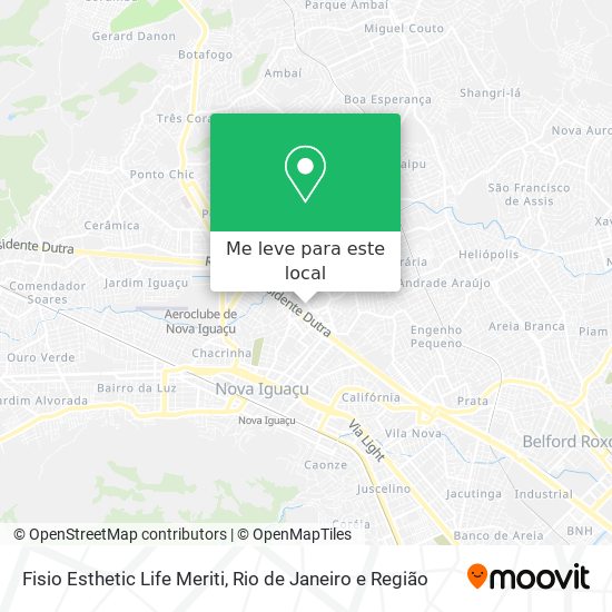 Fisio Esthetic Life Meriti mapa