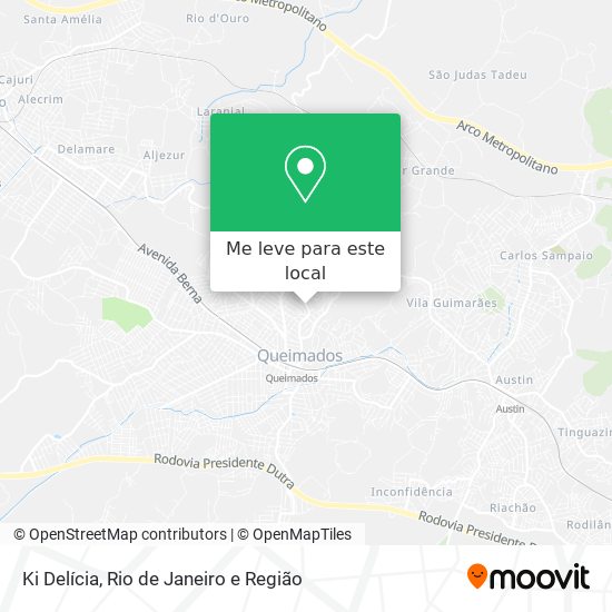 Ki Delícia mapa