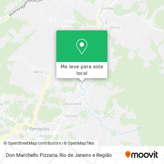 Don Marchello Pizzaria mapa