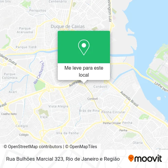 Rua Bulhões Marcial 323 mapa
