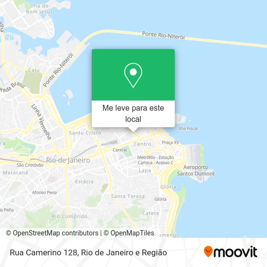 Rua Camerino 128 mapa