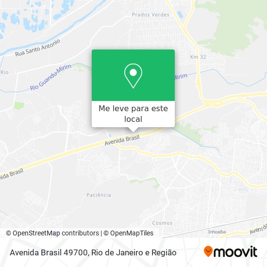 Avenida Brasil 49700 mapa