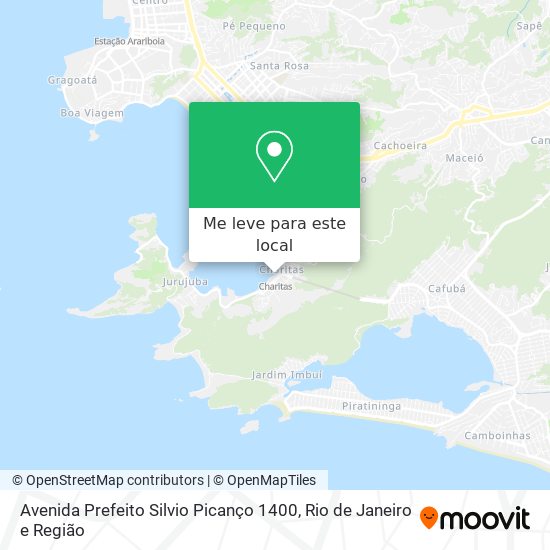 Avenida Prefeito Silvio Picanço 1400 mapa