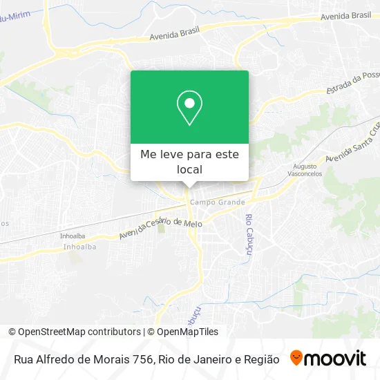 Rua Alfredo de Morais 756 mapa