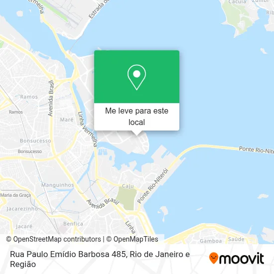 Rua Paulo Emídio Barbosa 485 mapa